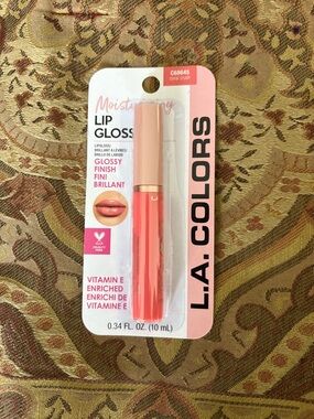 L.A. Colors Moisturizing Lip Gloss - Coral Crush Peachy Coral
